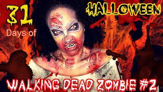 The Walking Dead Zombie Makeup Halloween Tutorial