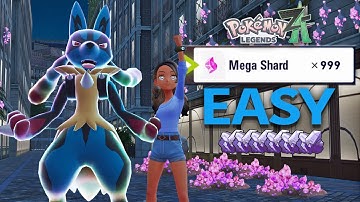 The BEST Way To Farm Mega Shards In Pokemon Legends Z-A