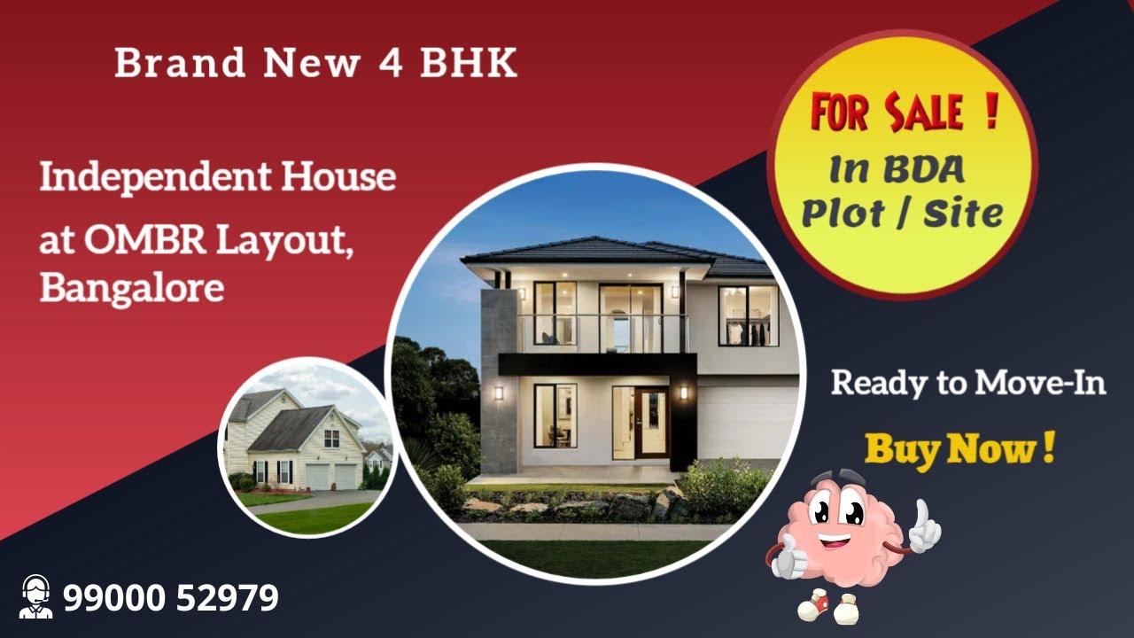 Brand New 4 BHK Independent House for Sale BDA Plot Ready to Move