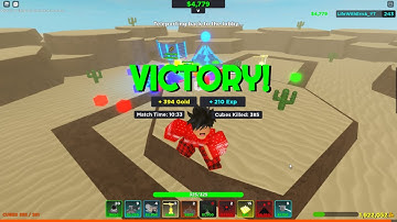 Solo Easy Cubepocalypse for Level 10+ PLAYERS! - ROBLOX Cube Defense (Update 4.9.4)