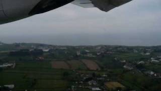 Aurigny ATR72 landing at Guernsey