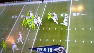 Michael Bennett DESTROYS RAMS RB!! HARDEST HIT EVER