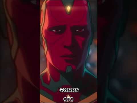 Did you know? Vision was the closest person to beating Thanos #mcu #vision #thanos #viral