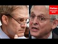 Jim Jordan Castigates AG Merrick Garland After DOJ Whistleblower's 'Threat Tag' Claims