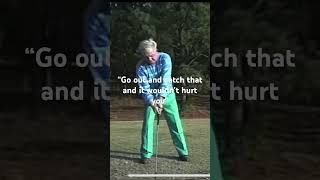 Moe Norman hitting his 4 wood that comes down like a 9 iron