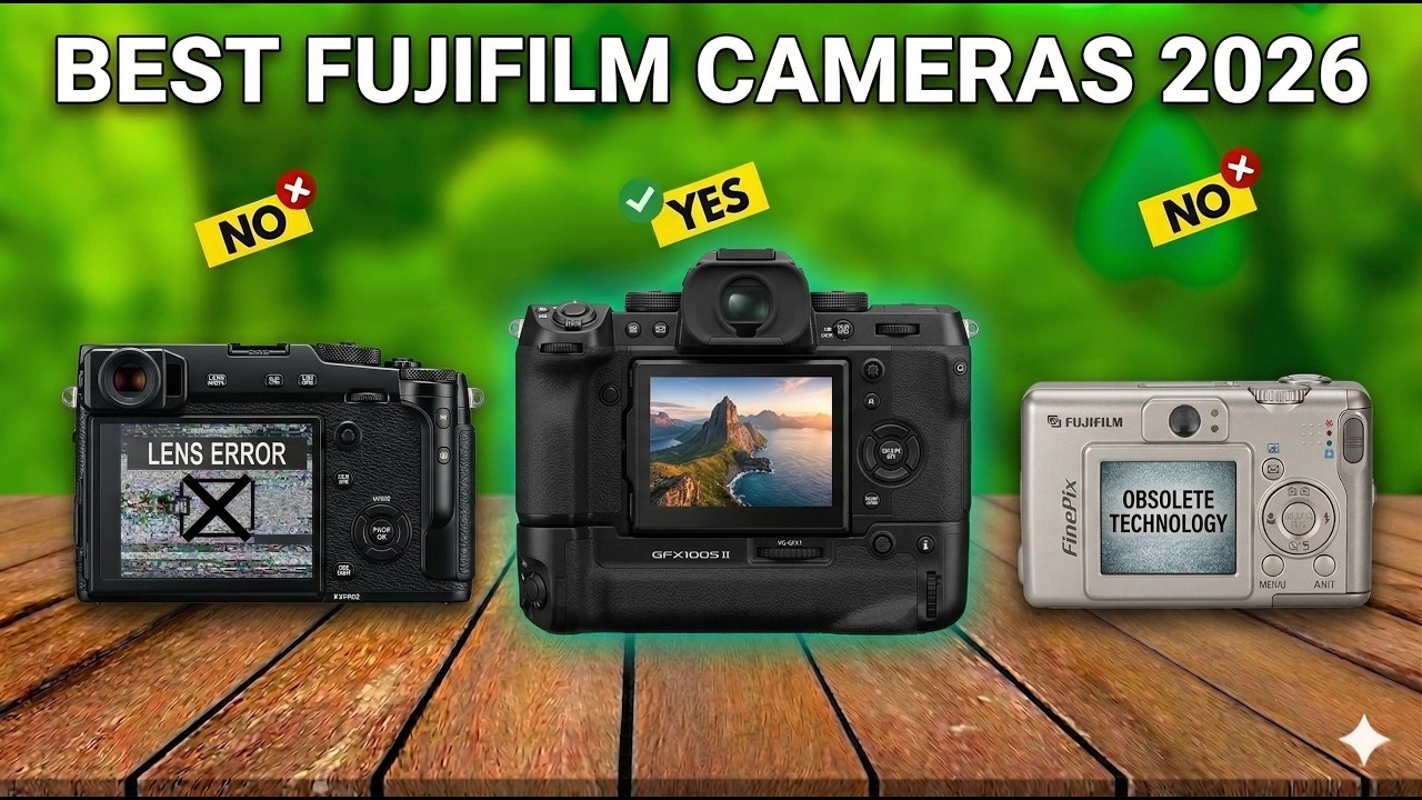 Top 5 Best Fujifilm Cameras in 2026 - From Entry-Level to Pro Flagship ...