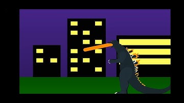 Godzilla 2004 VS Kong 2021 in sticknodes animation