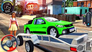 Rebaixados Elite Brasil Simulator #2 - New Truck Transporter Car Driving - Android GamePlay screenshot 3