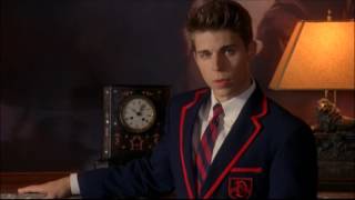 Glee - Blaine meets Hunter and tells him he's not going to rejoin the warblers 4x07