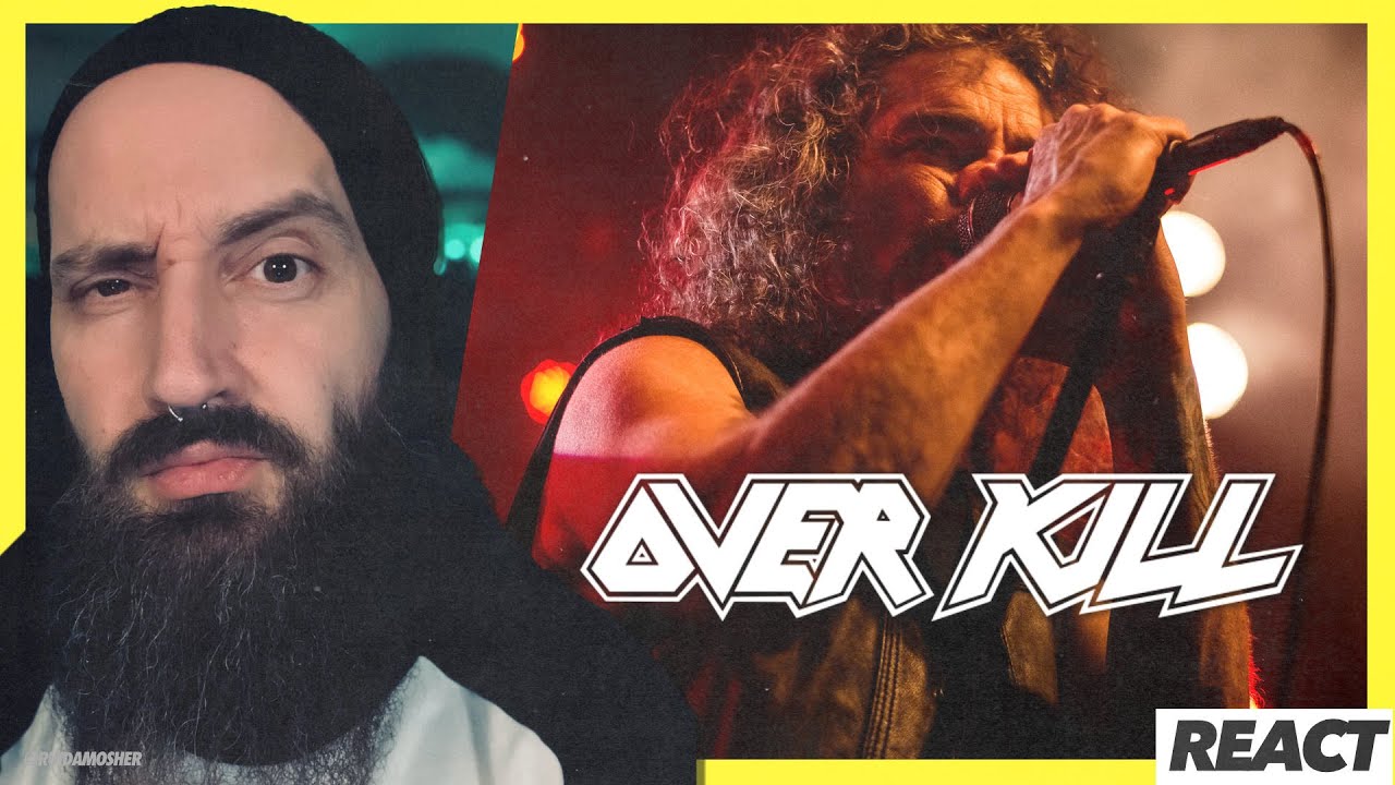 há vida além de metallica (?)  react a overkill: scorched