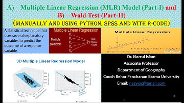 Multiple Linear Regression and Wald Test (Part I)