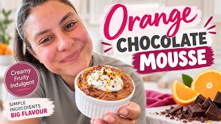 Orange and Chocolate Mousse | Easy & Fluffy Dessert