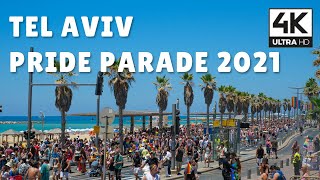 PRIDE PARADE ?️‍? 2021 Tel Aviv | 4K Virtual Walk