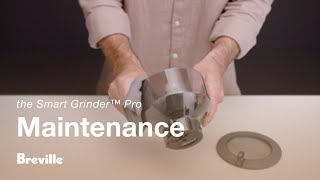 the Smart Grinder™ Pro | How to clean your machine and the conical burrs | Breville AU