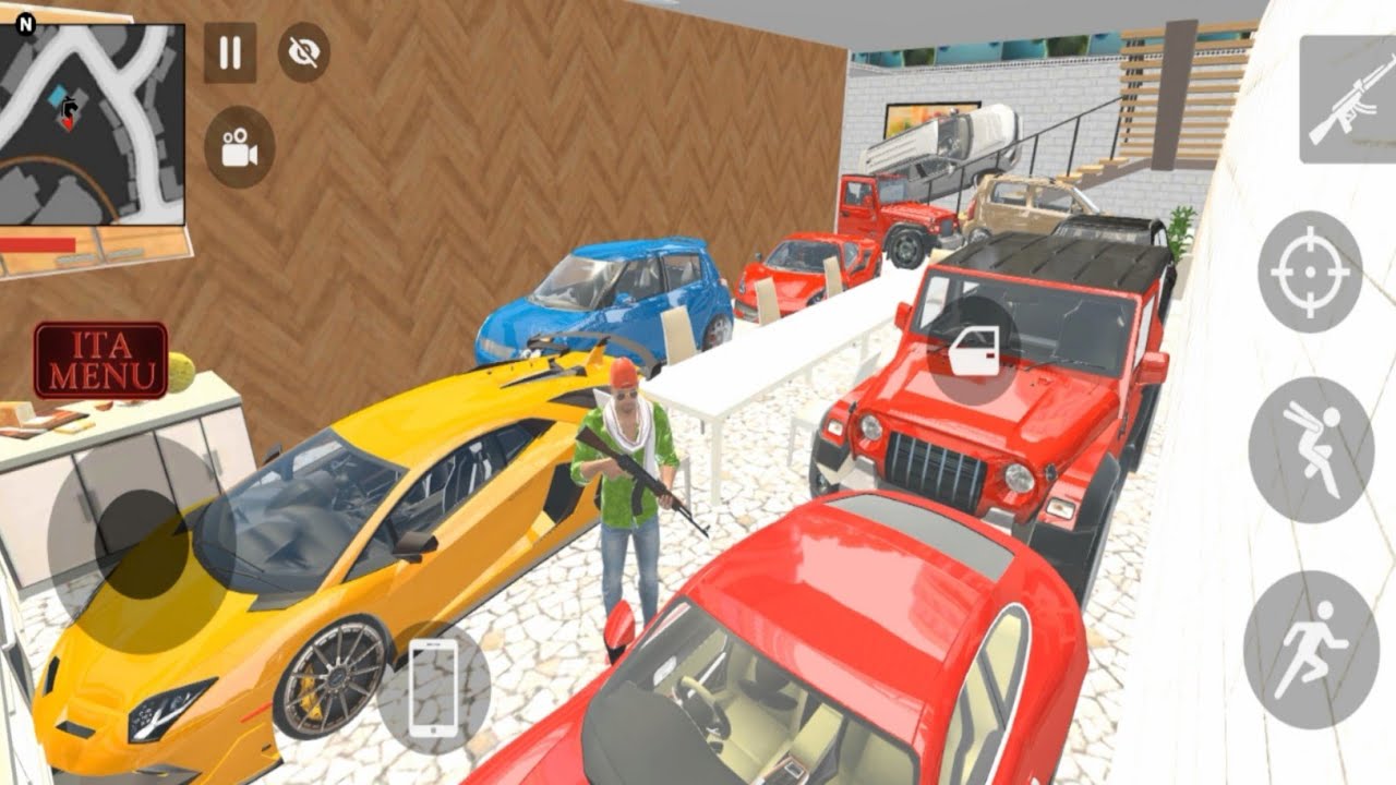 All cars cheat code in Indian Theft Auto Simulator gameplay - android gameplay 