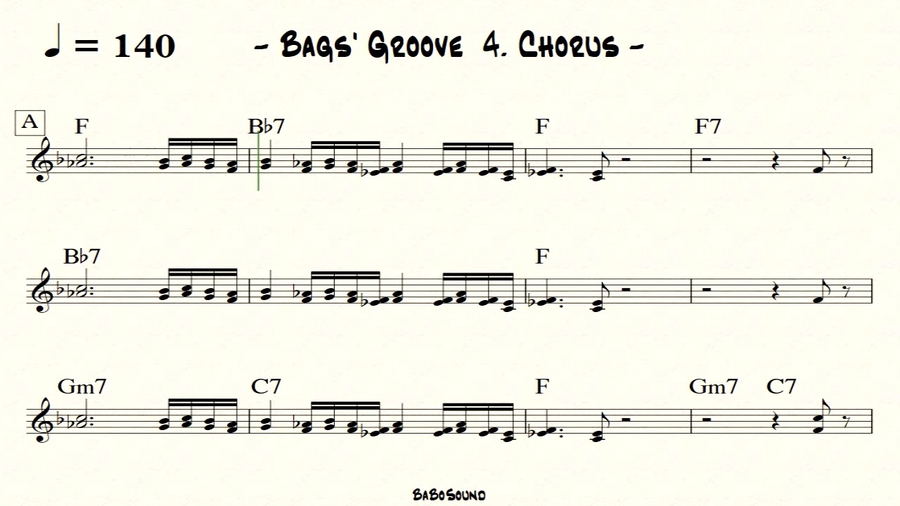 BAGS' GROOVE