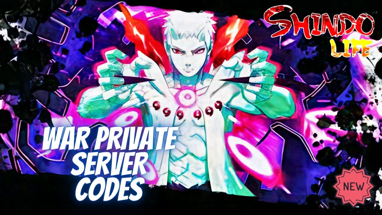 Shindo Life War Private Server Codes