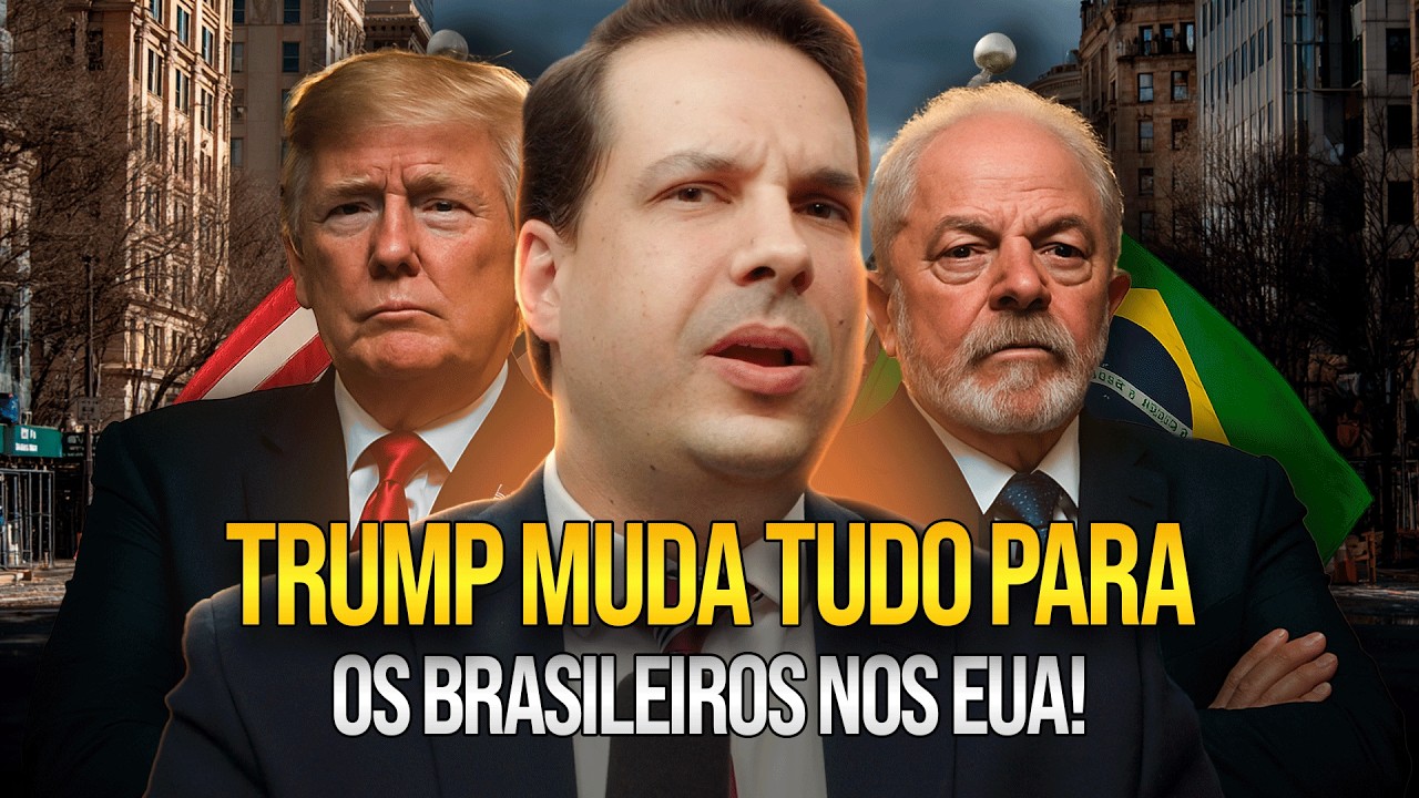 🔴 IMIGRAÇÃO CAI NOS EUA: BRASILEIROS PODEM SE BENEFICIAR?