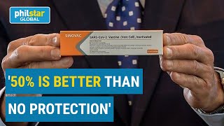 Palace: Sinovac's 50% efficacy rate is acceptable