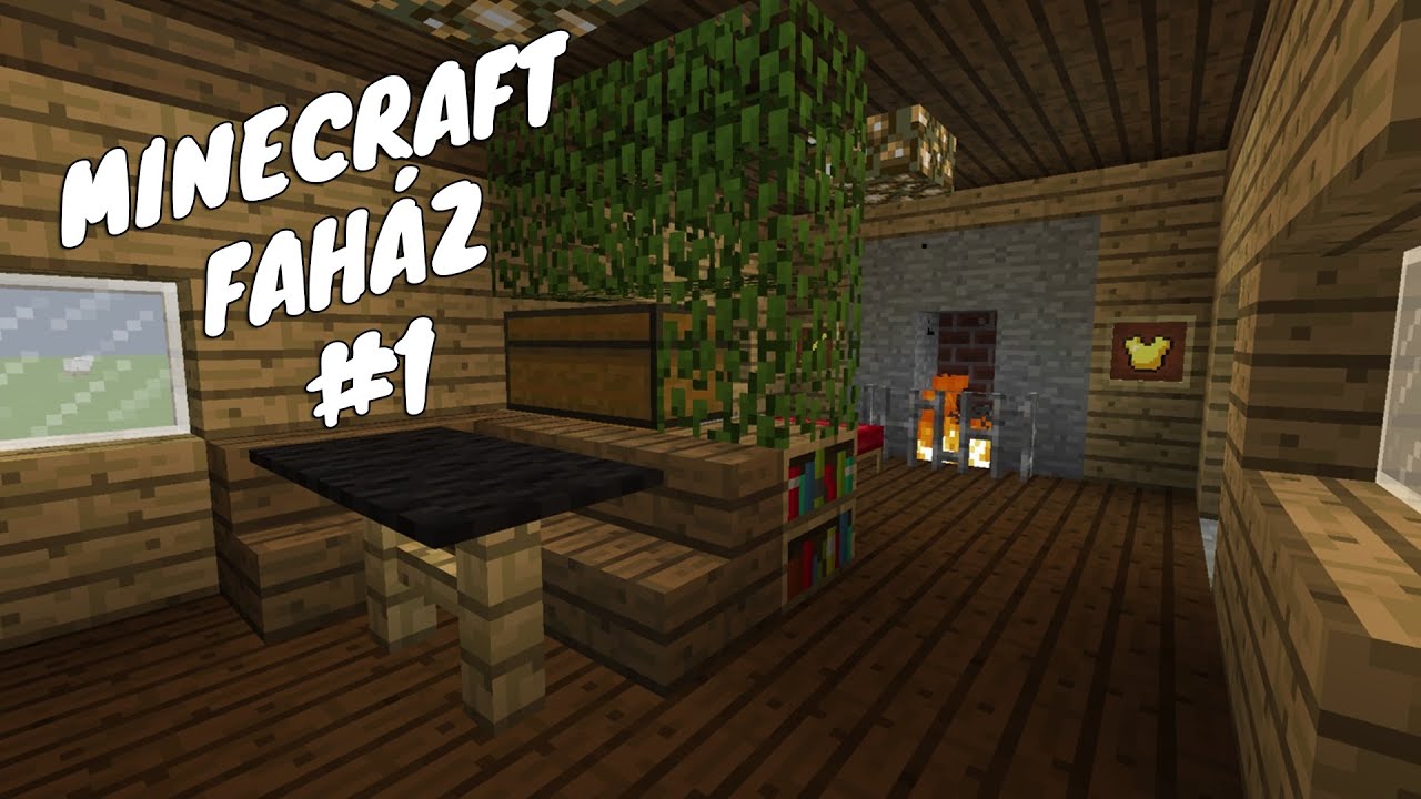 Minecraft faház #1 - YouTube