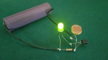 CARA MEMBUAT SENSOR CAHAYA DENGAN 1 TRANSISTOR C828 SUPER SENSITIVE || SENSOR LDR 3V DC