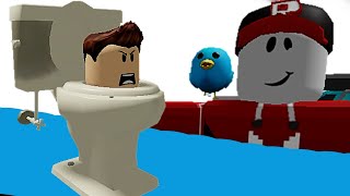 Skibidi Toilet в Build a Boat Roblox БИТВА СТРОИТЕЛЕЙ