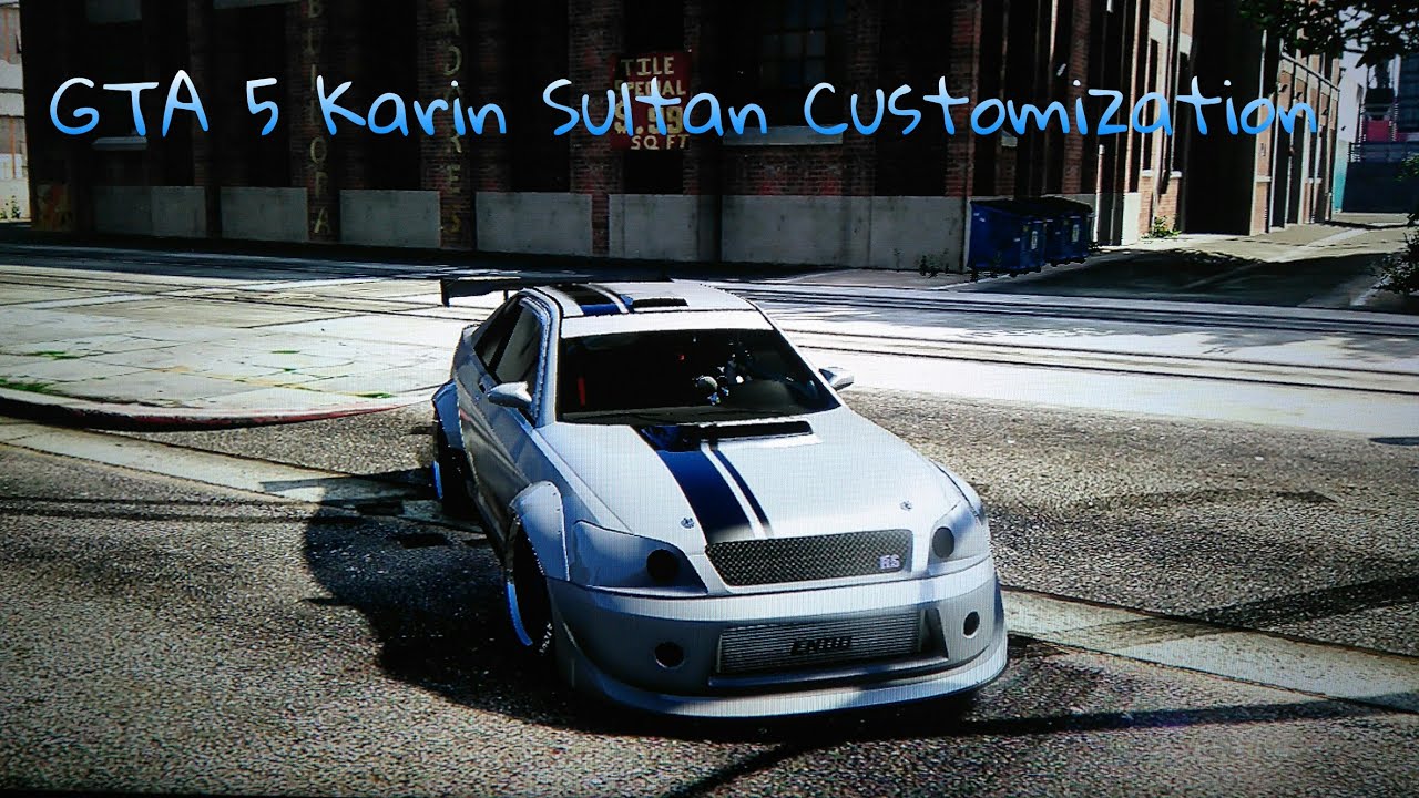 Grand Theft Auto V Karin Sultan RS Customization (Benny's Original