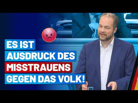 Merz setzt auf Misstrauen statt Vertrauen! Martin Sichert - AfD-Fraktion im Deutschen Bundestag