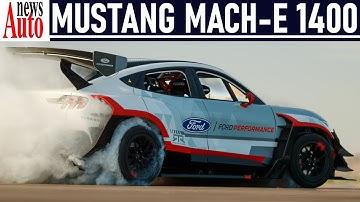 Ford Mustang Mach-E 1400 - Introduces Vaughn Gittin Jr | NewsAuto
