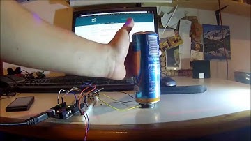 Playing with a can of tea (Arduino+CapSense Library)