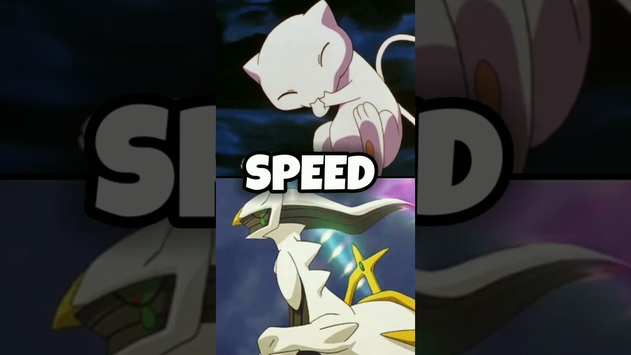 Mew vs Arceus | who is real God | Pokemon 