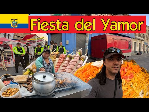 Video: Otavalo, Ecuador: Famous Market og Fiesta del Yamor