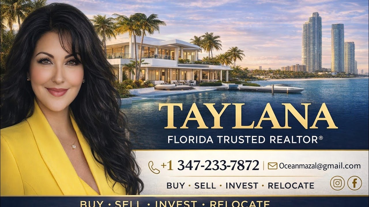 Beautiful Florida 😍 Красавица Флорида!🌊🏡by Taylana Top Trusted Realtor