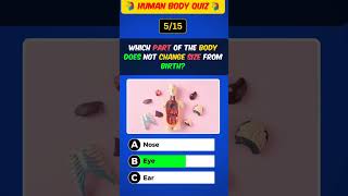 “Anatomy Quiz 15/15 – Only Geniuses Can Score Full Marks! 🧠💀” #generalknowledge #quiz #anatomy