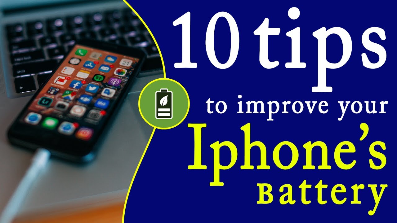 10 Tips To Improve Your Iphone's Battery || Boost Your Battery Health || TechnoAddictsIndia