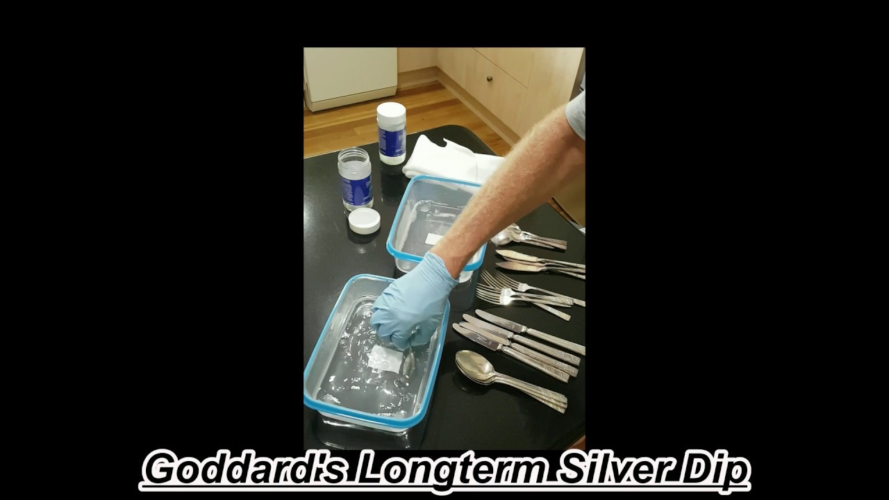 Polishing Silver with Goddard's Silver Foam 