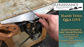 Maintenance Saw Sharpening