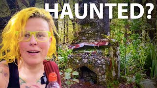 Abandoned cabin in the woods HAUNTED?!?