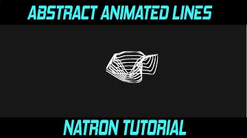 Natron Tutorial - Create abstract animated lines