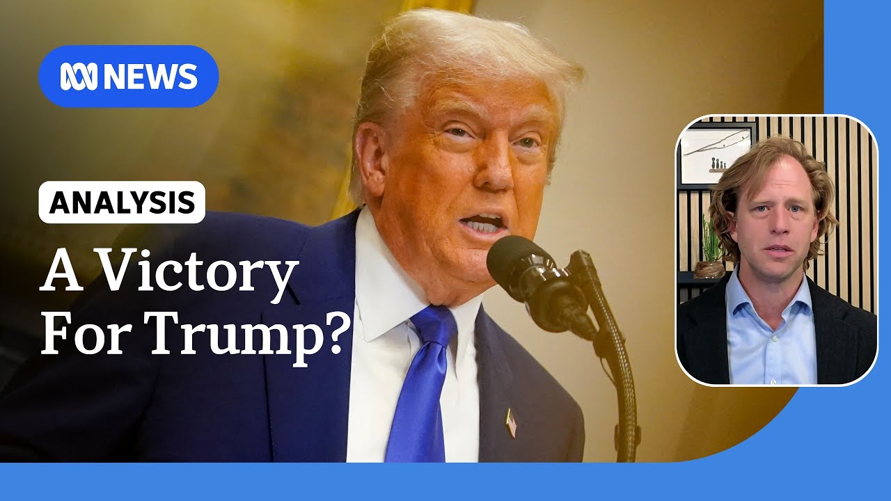 Is the US-China trade truce a win for Trump? | ABC NEWS