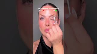 Техника макияжа для нависшего века💫 #туториал #makeup #милакрасивыепрически