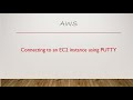 Connect to EC2 instance on AWS using PUTTY