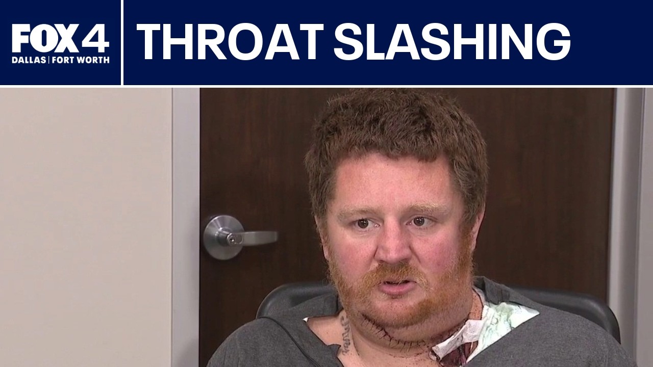 Dallas man recovering after getting slashed across throat