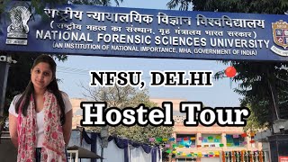 Hostel Tour| National Forensic Sciences University, Delhi| #nfsu #delhi #video #clatpg2026 #viral