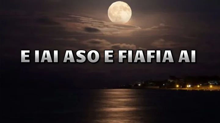 SAMOAN KARAOKE LYRICS (E IAI ASO E FIAFIA AI BY LE EVAEVA BAND)