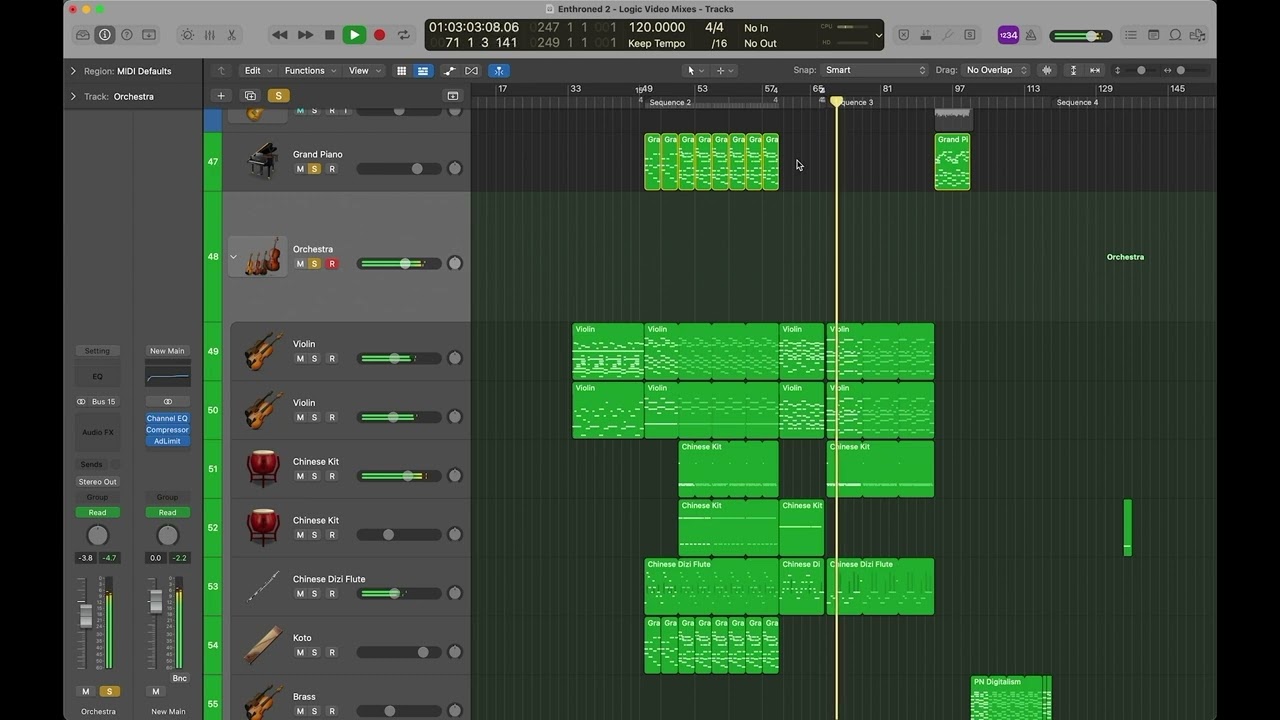 Logic Video Layers Series - Enthroned (Pre-chorus)