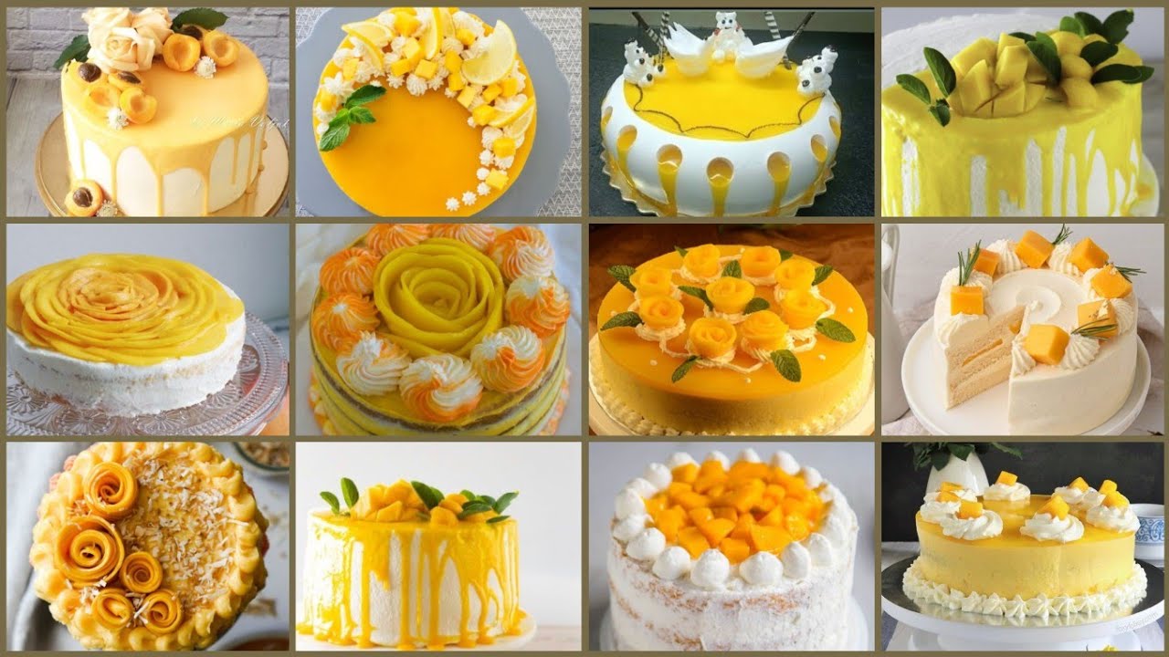 Mango Yuzu Cake | Mango Birthday Cake | KOI Dessert Bar