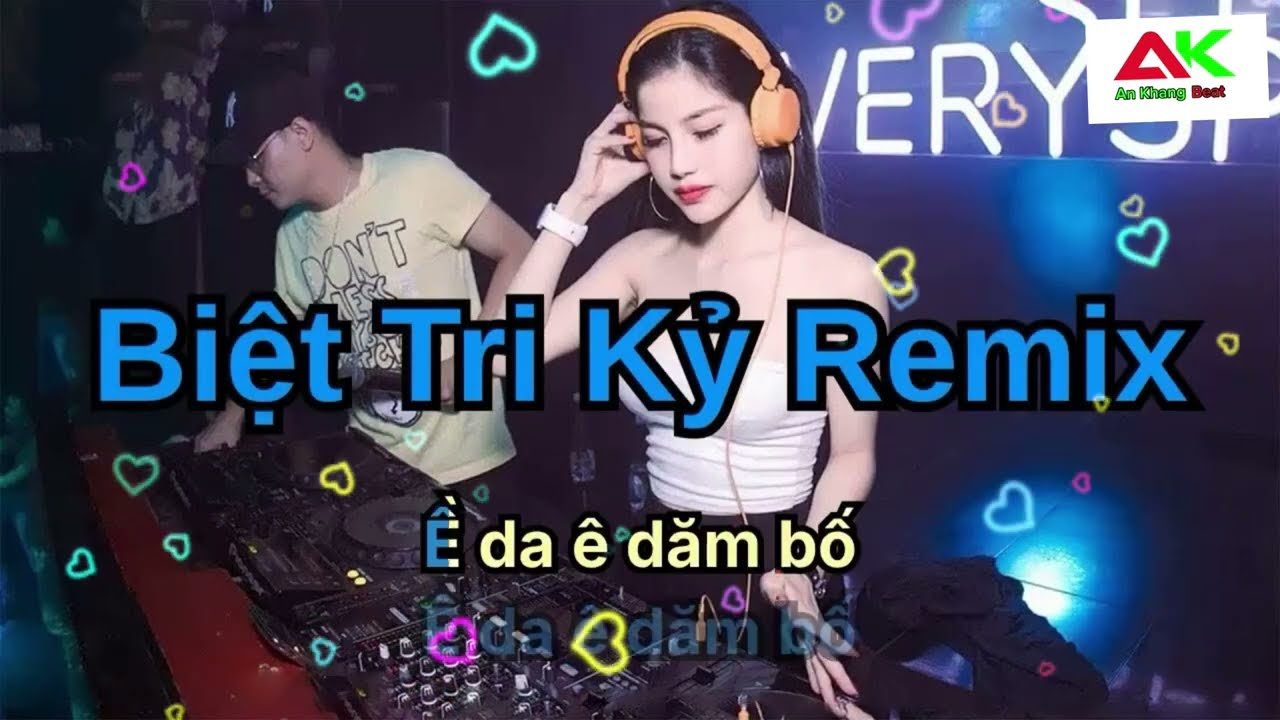 ♫ KARAOKE ♫ Biệt Tri kỷ Remix Tone Nam - Beat Chuẩn - nhạc remix hot #remix #karaokeremix
