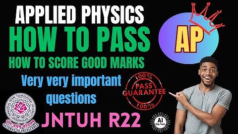 AP-Important questions-How to pass-Btech 1st year-R22-Jntuh