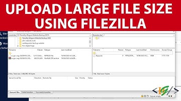 How to Upload Large Files using FTP Access / Account